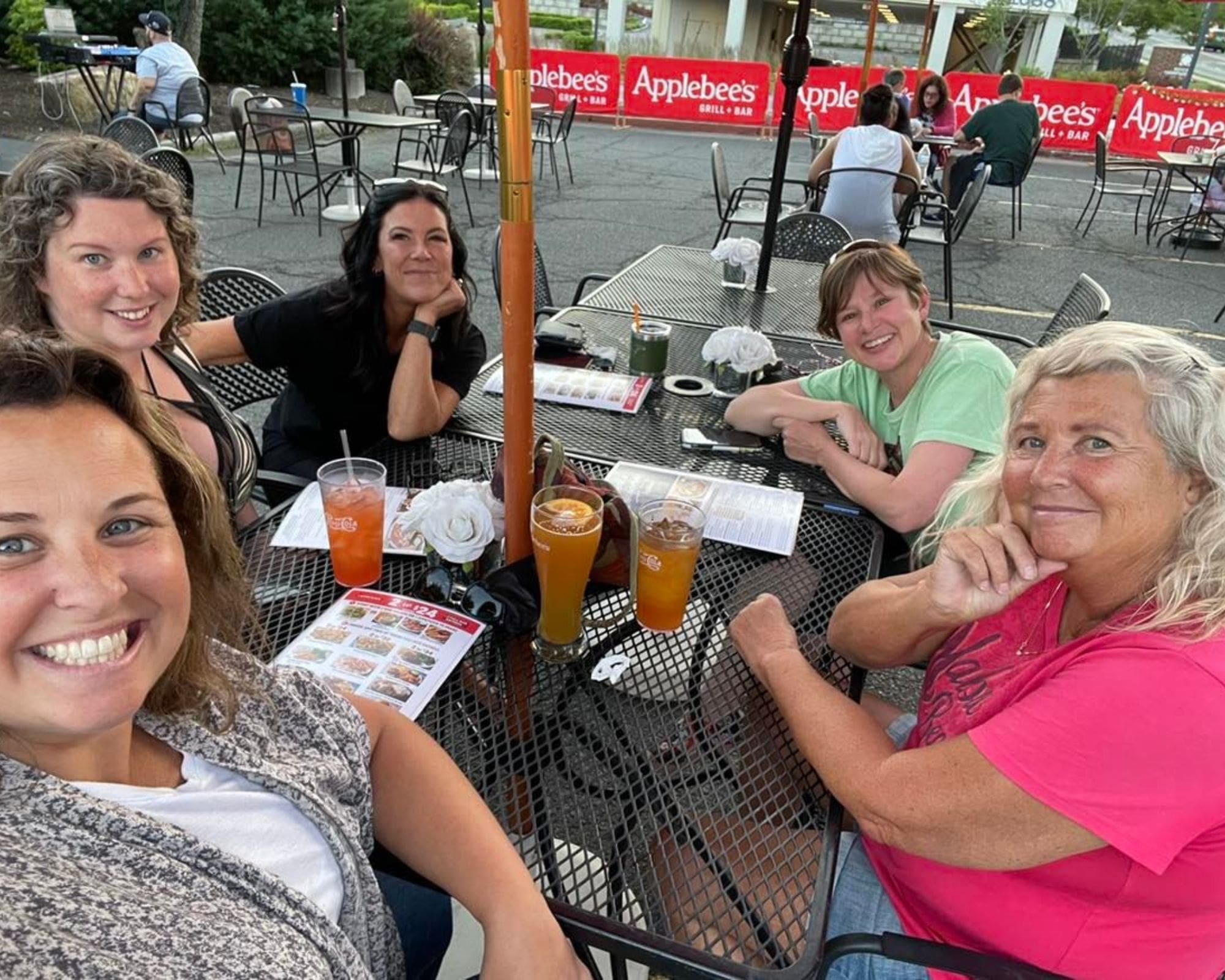 Carley, Cameron, Sarah, Claire, Jo