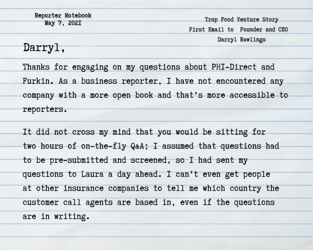 reporter notebook